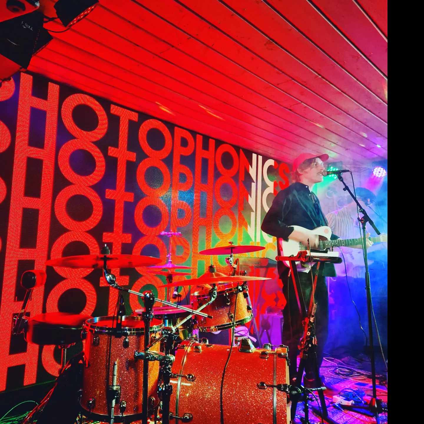 Kassi playing at Captain Cook